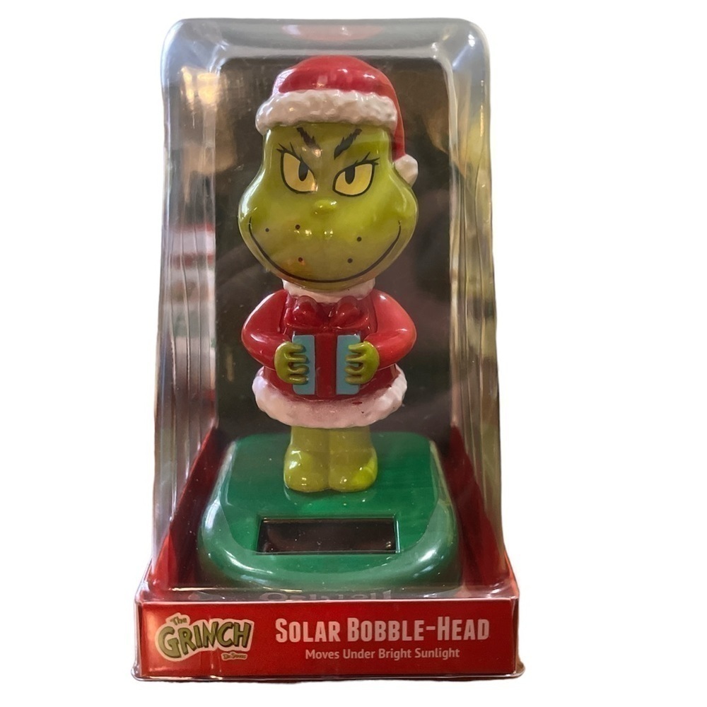Grinch Solar Bubble-Head New
